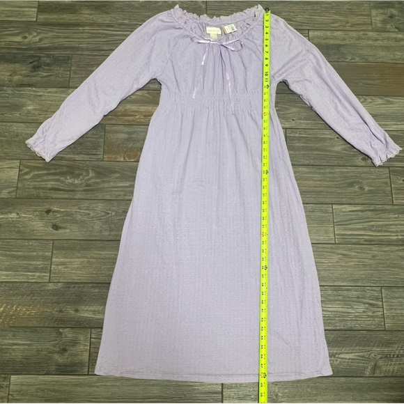 NWT Whispers Long Nightgown Women’s Large Prairie Feminine Maxi Gown Cottagecore - Picture 10 of 16
